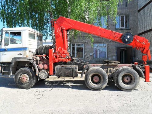 Бортовой MAN TGM с КМУ